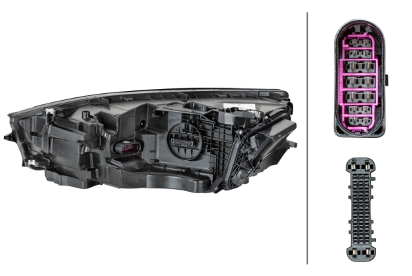 Far dreapta (LED, electric, cu iluminare in viraje LED, cu lumini de zi LED) AUDI A7 2014-2018 [2]