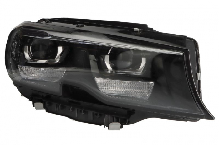 Far dreapta (LED, electric, cu motor, culoare insert: negru) potrivit BMW 3 G20, G21 10.18-06.22