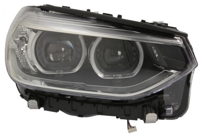 Far dreapta (LED, electric, cu motor, fara controler; fara controler LED) potrivit BMW X3 G01, X4 G02 10.17-07.21