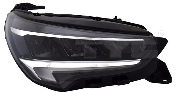 Far Dreapta LED, electric, cu motor, fara controler LED potrivit OPEL CORSA F 2019-2023 [2]