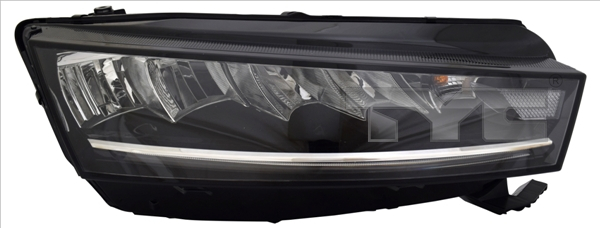 Far Dreapta LED, electric, cu motor, fara controler LED potrivit SKODA OCTAVIA IV dupa 2019 [2]