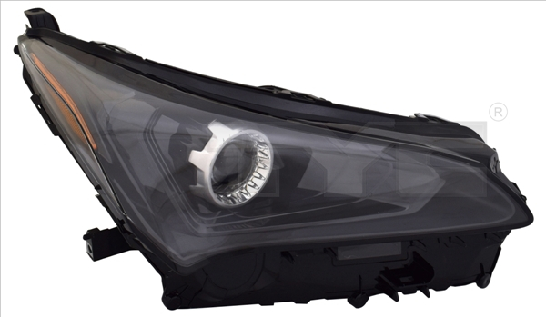 Far Dreapta (LED, electric, cu motor) potrivit LEXUS NX 10.17-