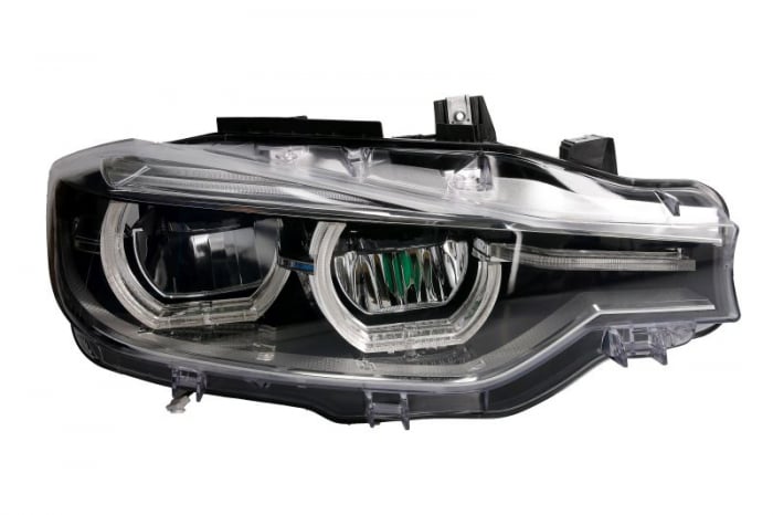 Far dreapta LED, electric, cu motoras, fara modul BMW Seria 3 F30, F31, F80 intre 2015-2019