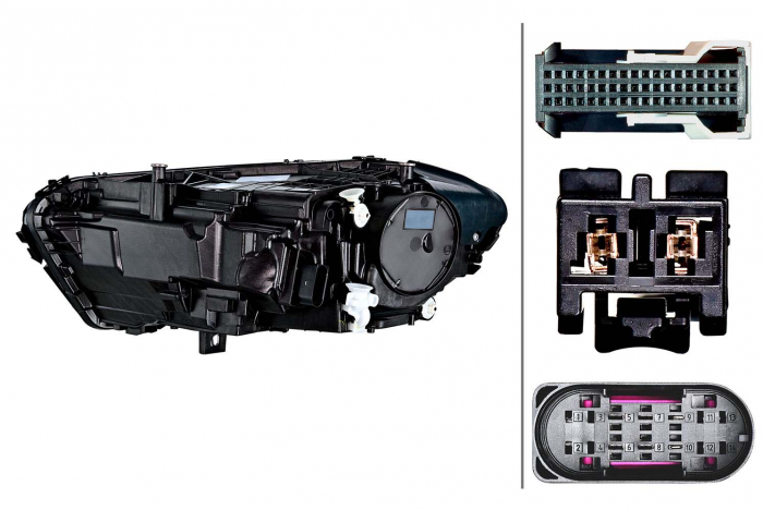 Far dreapta (LED) potrivit MERCEDES A-KLASA W177 04.18-10.22