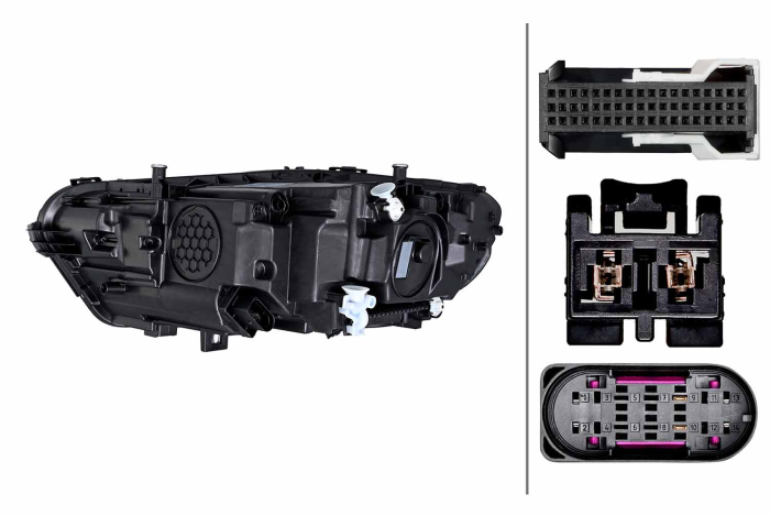 Far dreapta potrivit MERCEDES CLA C118 dupa 2023 (LED) [4]