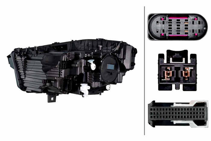Far dreapta potrivit MERCEDES GLA II H247 dupa 2020 (LED) [3]