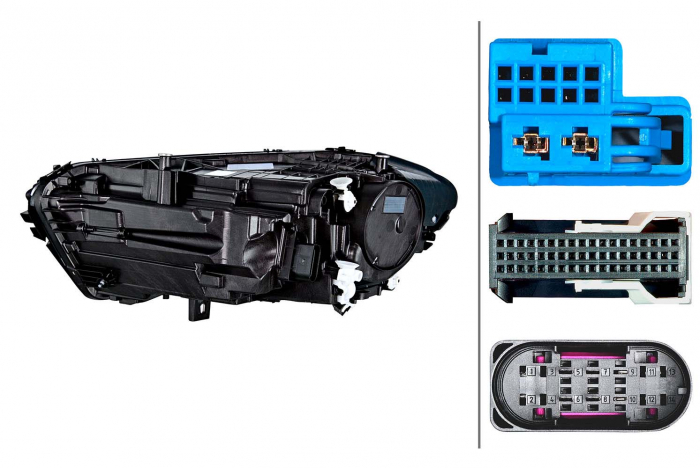 Far dreapta (Matrix-LED) potrivit MERCEDES A-KLASA W177 10.22-