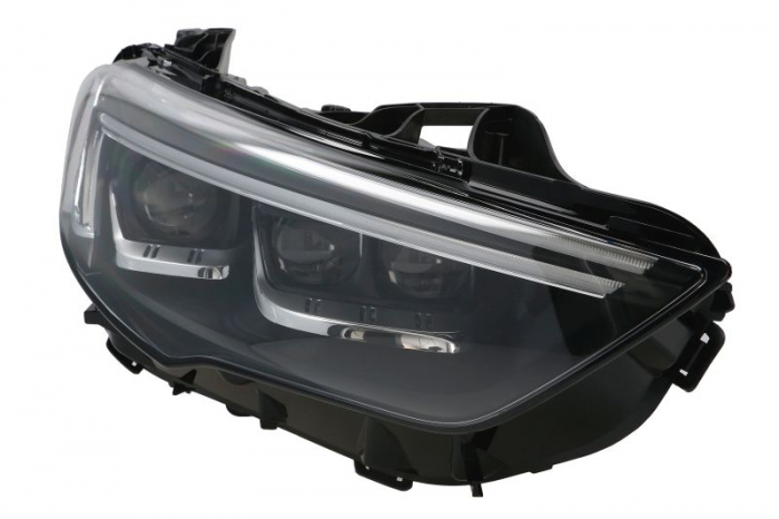 Far fata Dreapta (2 H7 LED, cadru negru) potrivit OPEL INSIGNIA B, INSIGNIA B COUNTRY, INSIGNIA B GRAND SPORT 03.17-