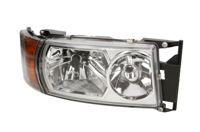 Far fata Dreapta (4 LED D1R H7 P21W T4W, manual, cu indicator) potrivit SCANIA G I, P I, P,G,R,T, R I, T 01.03-