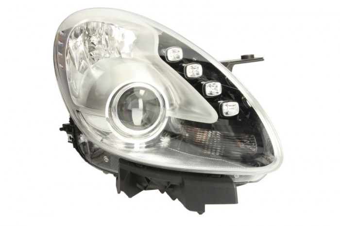 Far fata Dreapta (bi-xenon, D1S H1, automat, cu motor, bec) potrivit ALFA ROMEO GIULIETTA