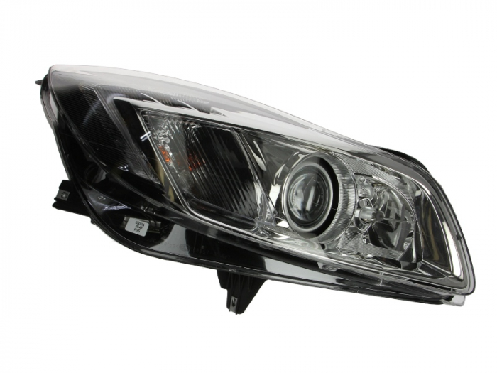 Far fata Dreapta (bi-xenon, D1S H11 PY21W, electric, cu motor, bec) potrivit OPEL INSIGNIA A, INSIGNIA A COUNTRY 07.08-05.13