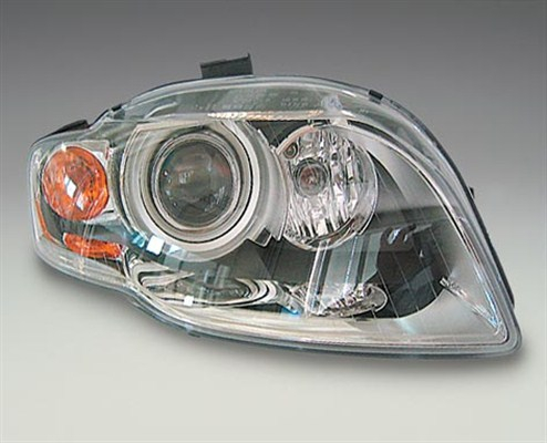Far fata Dreapta (bi-xenon, D1S H7 PY21W W5W, automat, cu motor, culoare semnalizator: portocaliu) potrivit AUDI A4 B6, A4 B7 potrivit AUDI 11.04-06.08