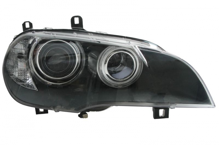 Far fata Dreapta (bi-xenon, D1S H8, automat, cu motor, nici un controler, culoare insert: negru) potrivit BMW X5 (E70) potrivit BMW 02.07-04.10