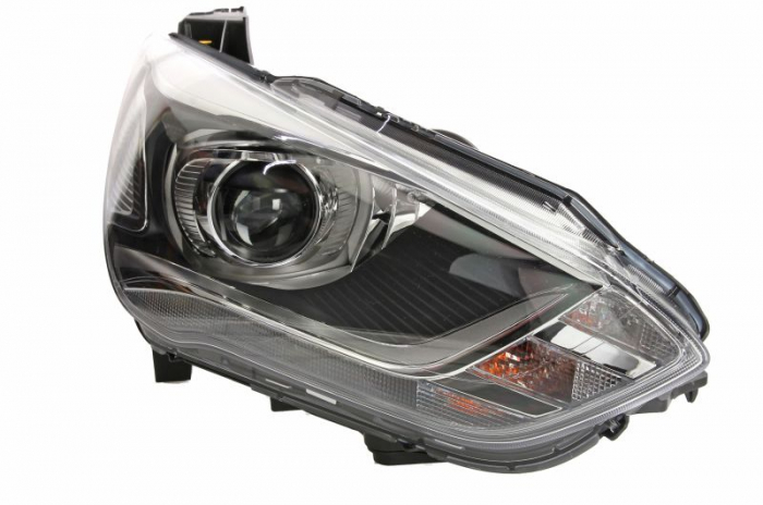 Far fata Dreapta (bi-xenon, D3S H1 LED, electric, cu motor, culoare insert: argintiu) potrivit FORD C-MAX II, GRAND C-MAX 04.15-