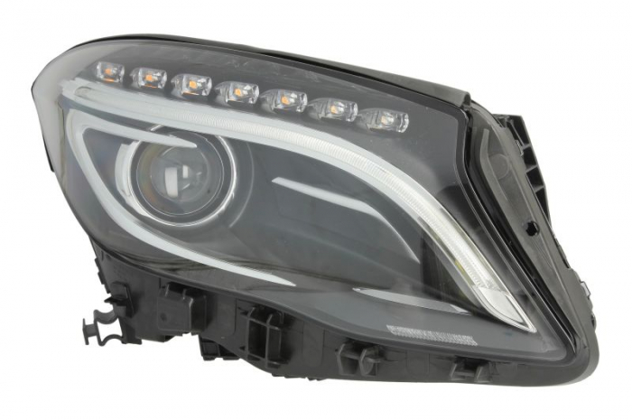 Far fata Dreapta (bi-xenon, D3S LED, automat, bec, culoare semnalizator: portocaliu) potrivit MERCEDES GLA (X156)