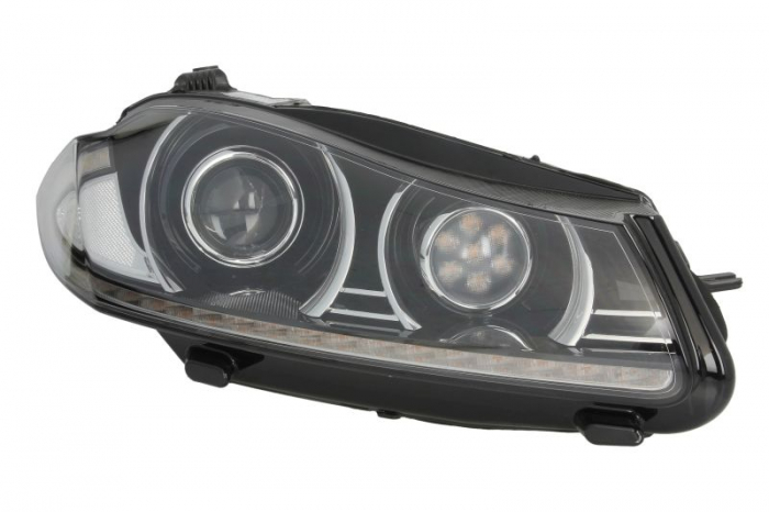 Far fata Dreapta (bi-xenon, D3S LED, electric, cu motor) potrivit JAGUAR XF I, XF SPORTBRAKE 03.12-04.15