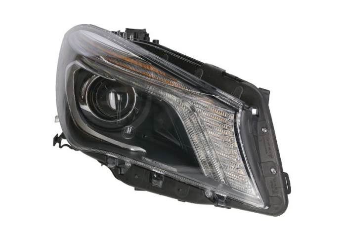 Far fata Dreapta (bi-xenon, D3S LED, fara motoras, bec, culoare insert: cromat) potrivit MERCEDES CLA (C117), CLA SHOOTING BRAKE (X117)