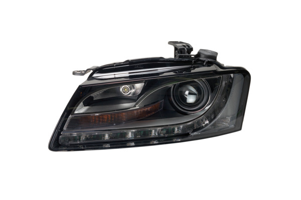 Far fata Dreapta potrivit AUDI A5 pana in 2011 (bi-xenon, D3S/W5W, electric, fara motoras, culoare semnalizator: transparent) [3]