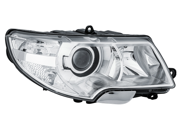 Far fata Dreapta (bi-xenon/halogen, D1S/H3/W16W/W5W, electric, cu motor, culoare insert: cromat) potrivit SKODA SUPERB II -06.13 [3]