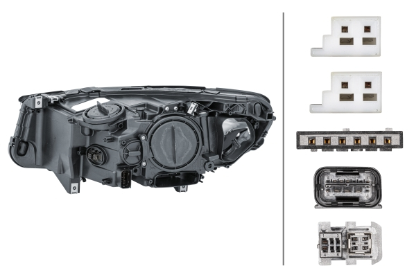 Far fata Dreapta potrivit BMW 5 GRAN TURISMO (F07) (bi-xenon/halogen, D1S/H7/PY24W, electric, cu motor) [2]