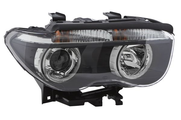 Far fata Dreapta (bi-xenon/halogen, D2S/H7/PY21W, electric, cu motor, bec, culoare insert: negru, culoare semnalizator: transparent) potrivit BMW 7 (E65, E66, E67) [3]