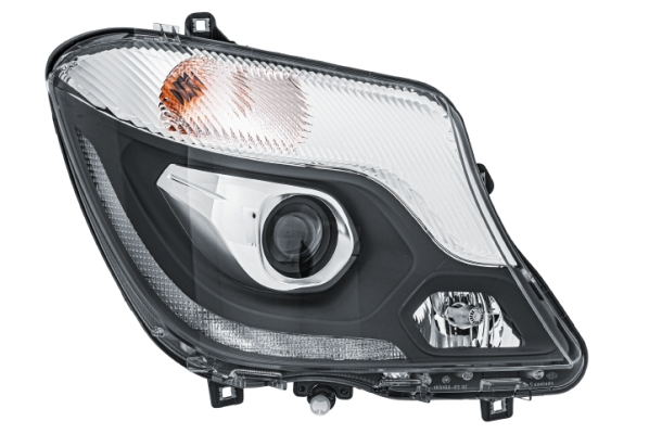 Far fata Dreapta potrivit MERCEDES SPRINTER 3,5-T (B906), SPRINTER 3-T (B906), SPRINTER 3-T (B910), SPRINTER 4,6-T (B906) (bi-xenon/LED, D3S/H7/LED/PY21W, electric, cu motor, bec) [3]
