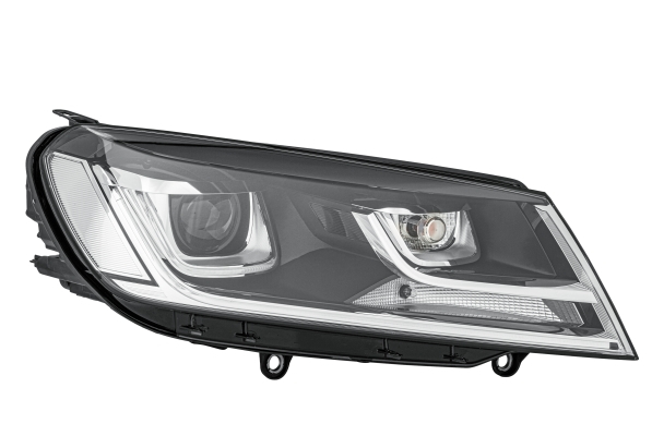 Far fata Dreapta (bi-xenon LED, D3S LED W5W WY21W, electric, cu motor) potrivit VW TOUAREG