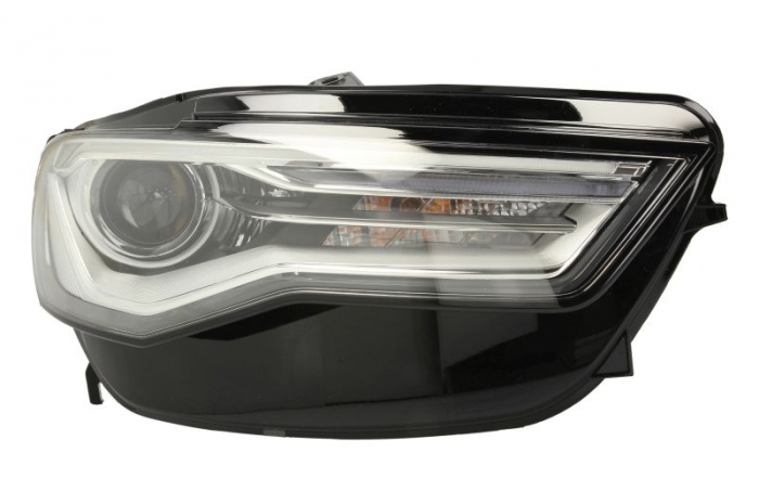 Far fata Dreapta (bi-xenon LED, D5S H7 LED PWY24W, electric, cu motor) potrivit AUDI A6 ALLROAD C7, A6 C7 04.15-02.18