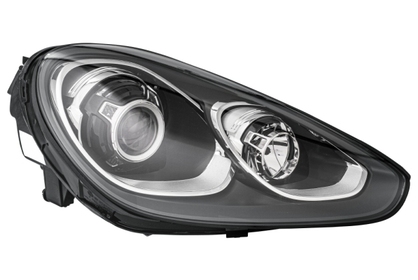 Far fata Dreapta (bi-xenon LED, H7 LED, electric, cu motor) potrivit PORSCHE CAYENNE 10.14-