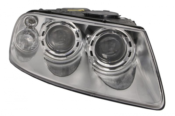 Far fata Dreapta (D1S H7 PY21W W5W, electric, cu motor) potrivit VW TOUAREG