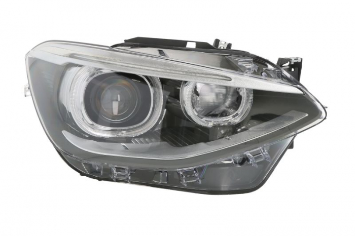 Far fata Dreapta (D1S LED, cu motor, fara controler LED) potrivit BMW 1 (F20), 1 (F21)