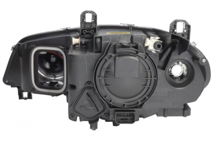 Far fata Dreapta potrivit BMW X5 (E70) pana in 2008 (D1S/LED/PY24W, electric, cu motor, culoare insert: negru, culoare semnalizator: portocaliu) [2]