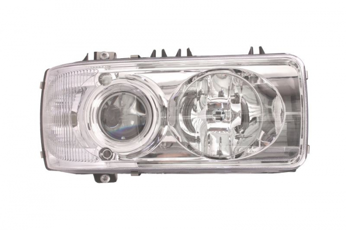 Far fata Dreapta (D2S H1 PY21W W5W, electric, cu motor, culoare insert: cromat, culoare semnalizator: alb) potrivit DAF CF 65, CF 75, CF 85, LF 45, LF 55, XF 105, XF 95 01.01-