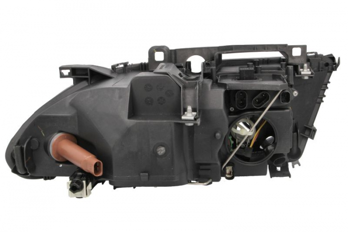 Far fata Dreapta potrivit BMW 3 (E46) (D2S/H7, electric, cu motor, culoare insert: negru) [2]