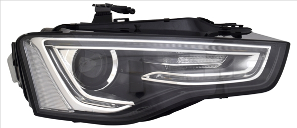 Far fata Dreapta (D3S LED, electric, cu motor) potrivit AUDI A5 08.11-05.12