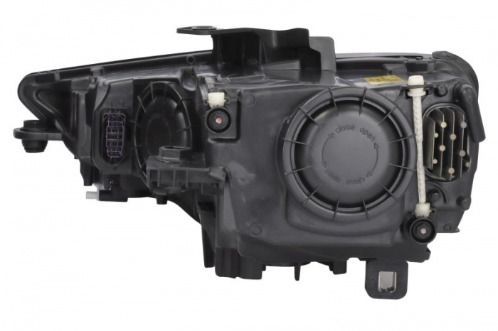 Far fata Dreapta potrivit AUDI A3 (D3S/LED/PWY24W, electric, cu motor, culoare insert: gri) [2]