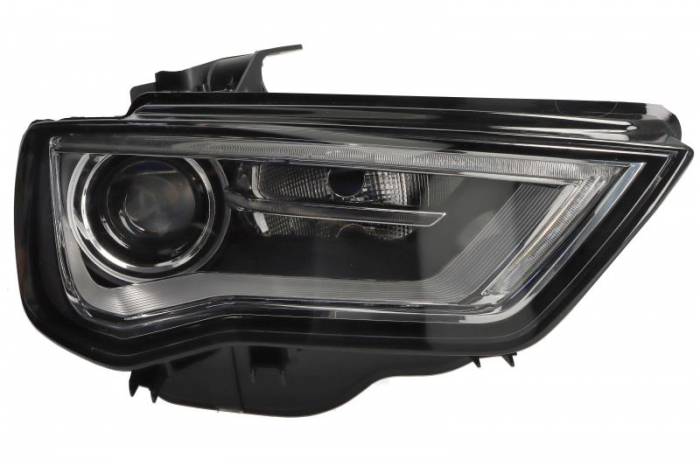 Far fata Dreapta (D3S LED PWY24W, electric, cu motor) potrivit AUDI A3