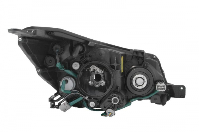 Far fata Dreapta (D4R/HB3/LED/WY21W, electric, cu motor, culoare insert: cromat, culoare semnalizator: transparent) potrivit SUBARU FORESTER [2]