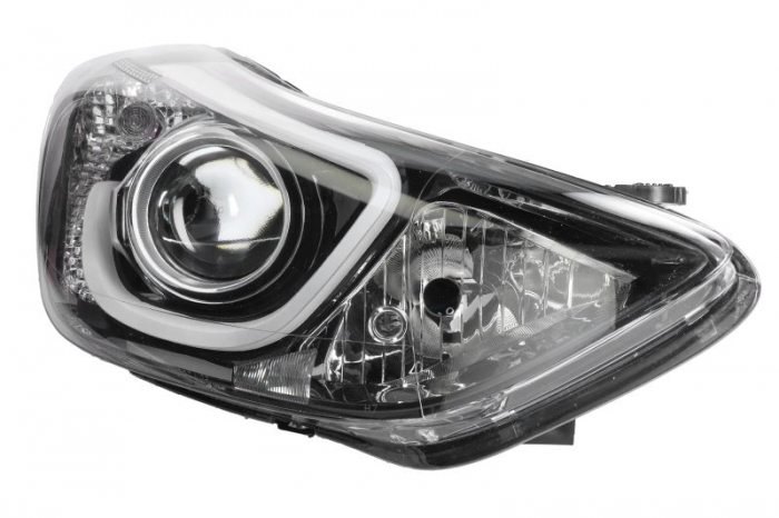 Far fata Dreapta (D5S H7 LED PY21W, electric, fara motoras) potrivit HYUNDAI ELANTRA IV, ELANTRA V