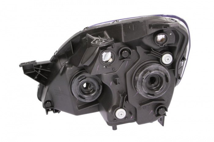 Far fata Dreapta potrivit HONDA CR-V II, CR-V IV (H1, electric, fara motoras, culoare insert: cromat, culoare semnalizator: alb) [2]