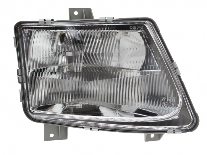 Far fata Dreapta (H1 H4, electric, fara motoras, culoare insert: argintiu) potrivit MERCEDES V (638 2), VITO (W638) -07.03