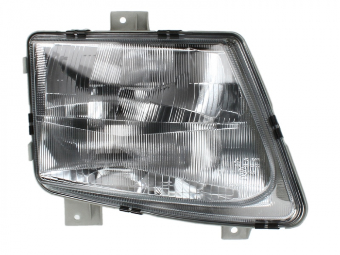 Far fata Dreapta (H1 H4, manual, culoare insert: negru) potrivit MERCEDES V (638 2), VITO (W638)
