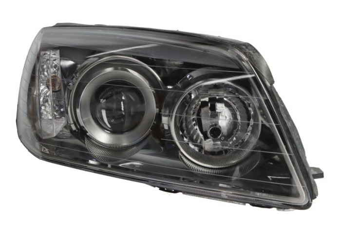Far fata Dreapta (H1 H7, electric, cu motor, culoare insert: gri, culoare semnalizator: transparent) potrivit CHEVROLET CAPTIVA