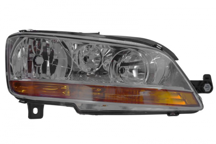 Far fata Dreapta (H1 H7, electric, cu motor, culoare semnalizator: galben) potrivit FIAT IDEA, MULTIPLA