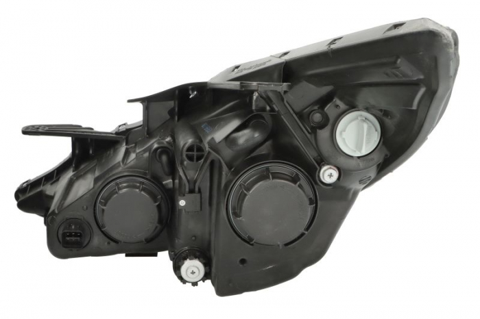 Far fata Dreapta (H1/H7, electric, fara motoras, culoare insert: cromat, culoare semnalizator: alb) potrivit HYUNDAI SONATA VI [2]