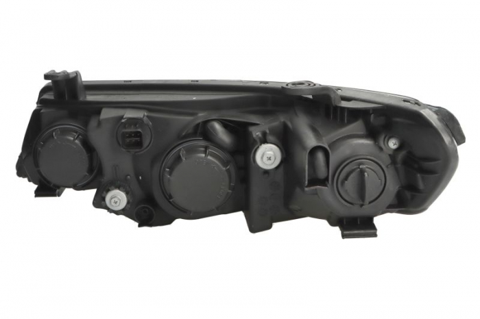 Far fata Dreapta potrivit KIA CERATO I, CERATO II (H1/H7, electric, manual, fara motoras, culoare insert: negru, culoare semnalizator: galben) [2]