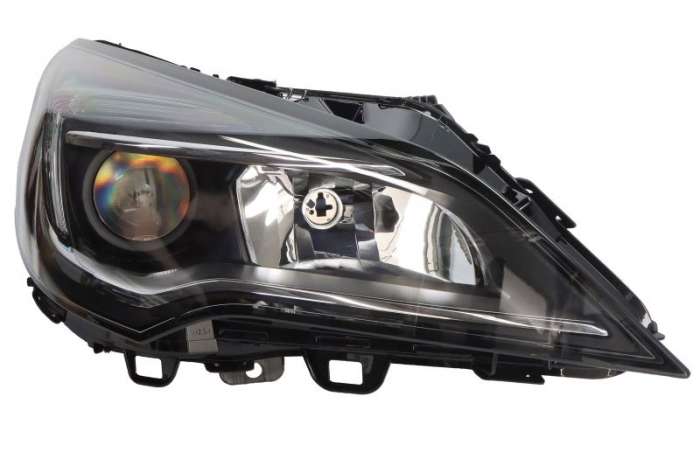 Far fata Dreapta (H1 H7 LED, electric, cu motor, fara controler LED) potrivit OPEL ASTRA K 06.15-