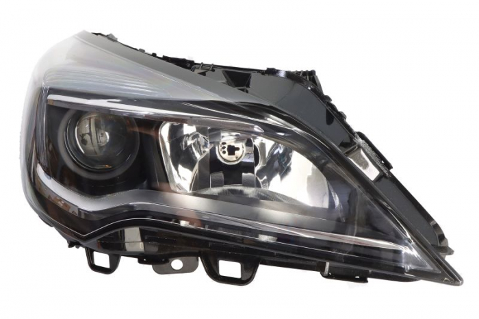 Far fata Dreapta (H1 H7 LED, electric, cu motor) potrivit OPEL ASTRA K 06.15-