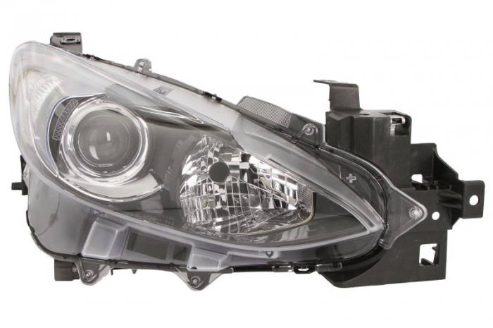 Far fata Dreapta (H11 H15 W5W, electric, fara motoras) potrivit MAZDA 3