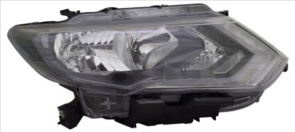 Far fata Dreapta potrivit NISSAN X-TRAIL III pana in 2017 (H11/H9/LED, electric, cu motor) [3]